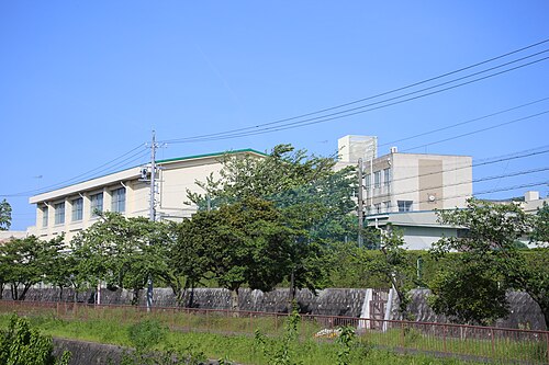 10月9日　名古屋市立扇台中学校にて出前事業